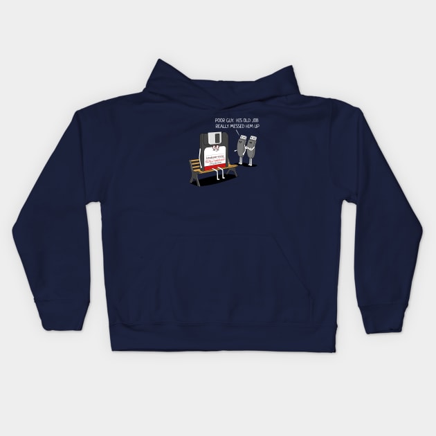 The Thousand Yard Floppy Kids Hoodie by NerdShizzle